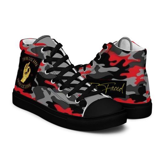 3EG Signature high top canvas shoes